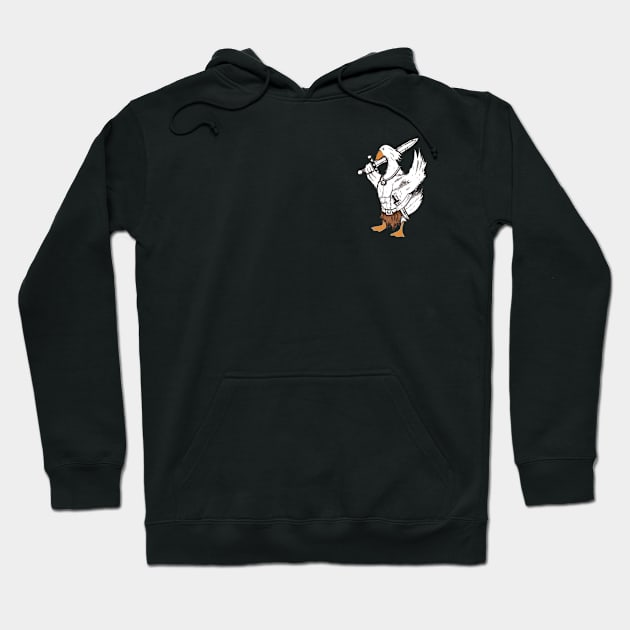 Duck.  The Barbarian Hoodie by Starships & Steel